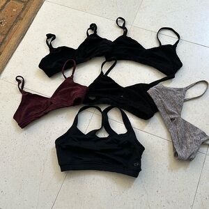 ALO (6) yoga tops, Alo Soft + Alo S, XS